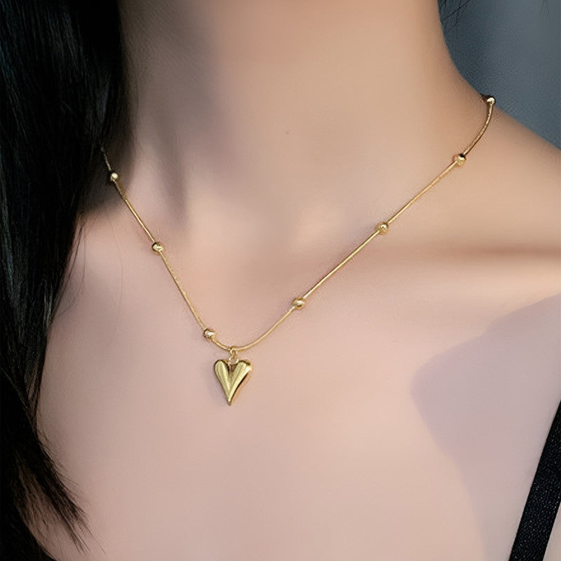 Gilded Heart Pendant