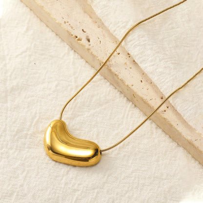 Golden Bean Grace Necklace