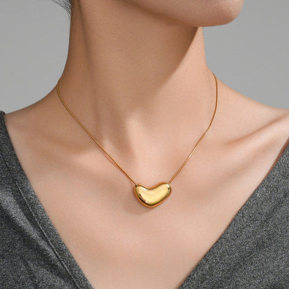 Golden Bean Grace Necklace