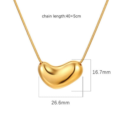 Golden Bean Grace Necklace