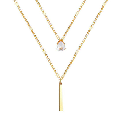 Aurora Teardrop Necklace