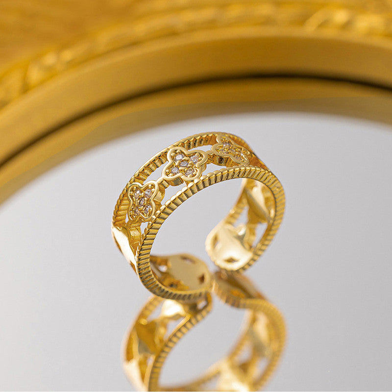 Lucky Clover Ring