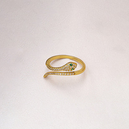 Midnight Snake Ring